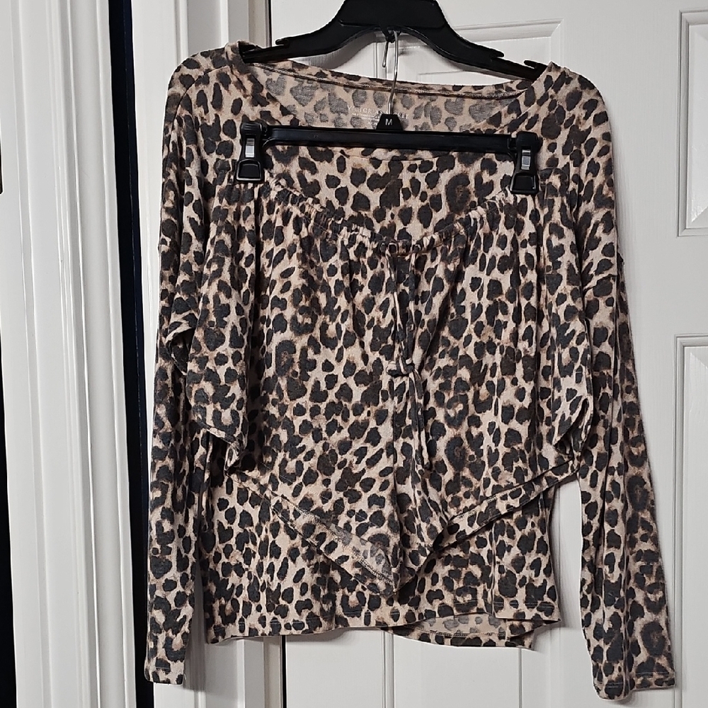Victoria's Secret Animal Print Pajama Set